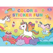 Color & Sticker Fun Magische Eenhoorns - DEL 0664097